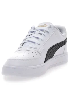 Sneakers bianche in simil pelle stile basket Puma Caven 2