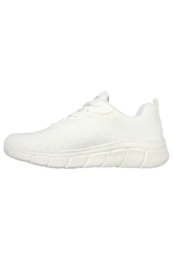 Sneakers bianche knit ammortizzate Skechers Bobs B Flex Chill Edge