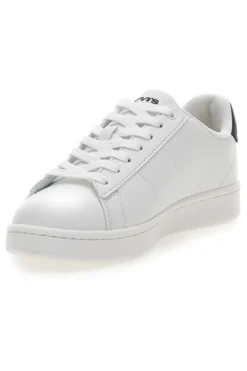 Sneakers bianche lacci e strappo Levi’s Bell JR