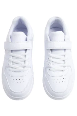 Sneakers bianche low cut con strappo Champion RD18 LOW B PS