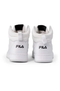 Sneakers Bianche Mid-Cut con Tomaia Traforata FILA REGA NF MID