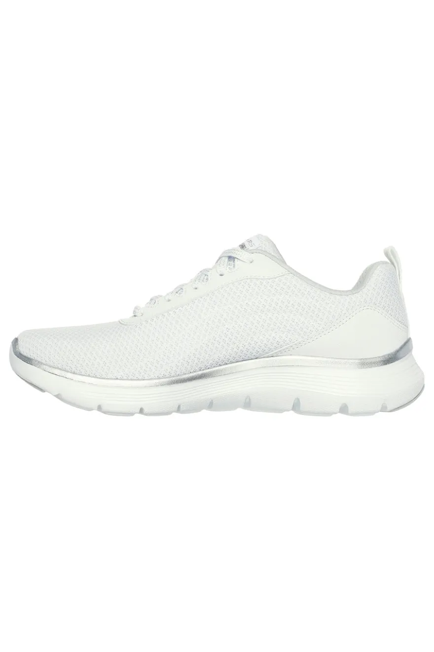 Sneakers Bianche Skechers Flex Appeal 5 - Uptake