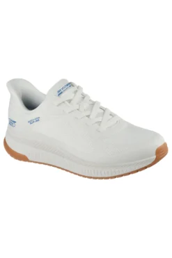 Sneakers bianche Slip-ins con Memory Foam Skechers BOBS Squad 4