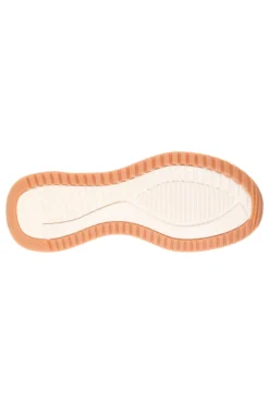 Sneakers bianche slip-on con Memory Foam Skechers BOBS SQUAD 4 KEY LOOK