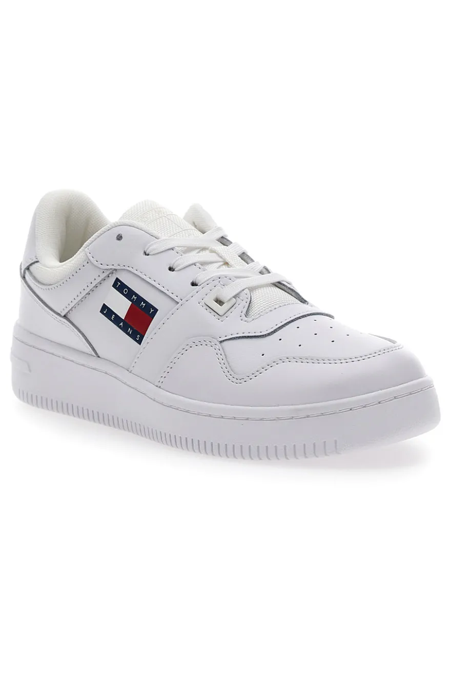 Sneakers Bianche TOMMY JEANS RETRO BASKET ESS