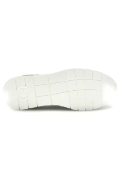 Sneakers bianche traforate in pelle con suoletta estraibile Prima riga 33314