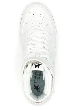 Sneakers Bianche U.S. Grand Polo Kevin Mid