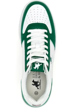 Sneakers Bianche/Verdi da Uomo U.S. Grand Polo 41471