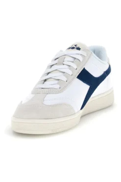 Sneakers bianco blu con lacci Diadora Kick SL