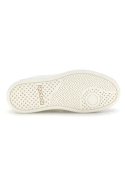 Sneakers bianco inserti beige Reebok Court Clean