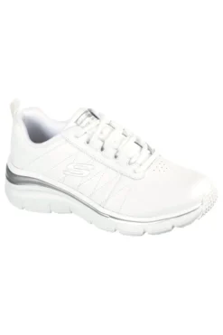 Sneakers bianco Memory Foam Skechers Fashion Fit Effortless