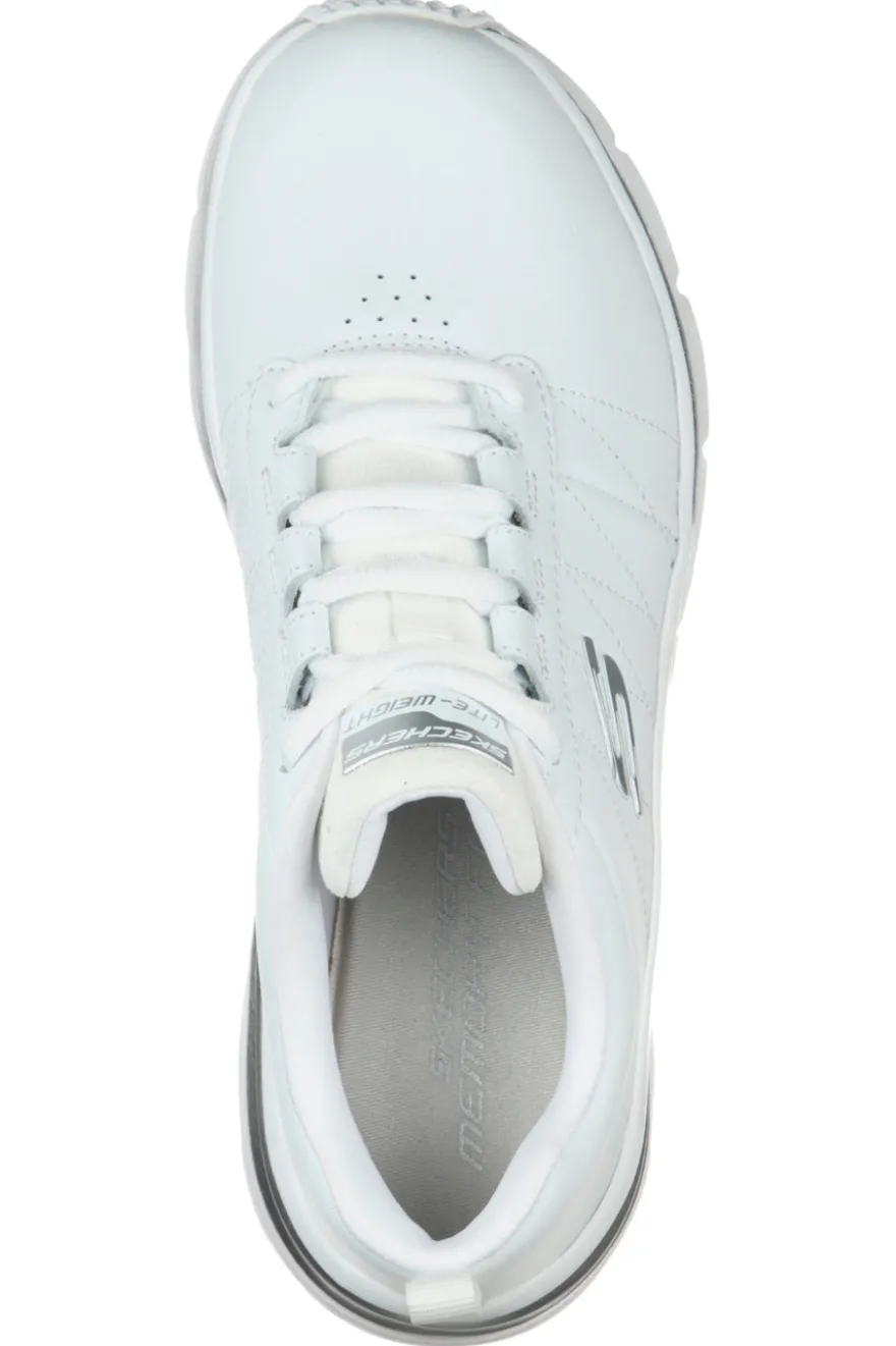 Sneakers bianco Memory Foam Skechers Fashion Fit Effortless