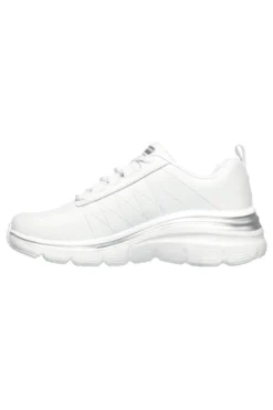Sneakers bianco Memory Foam Skechers Fashion Fit Effortless