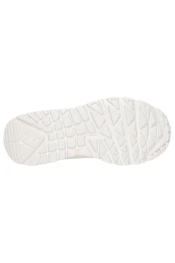 Sneakers bianco naturale con cuori metallici Skechers Uno Lite Metallic Love