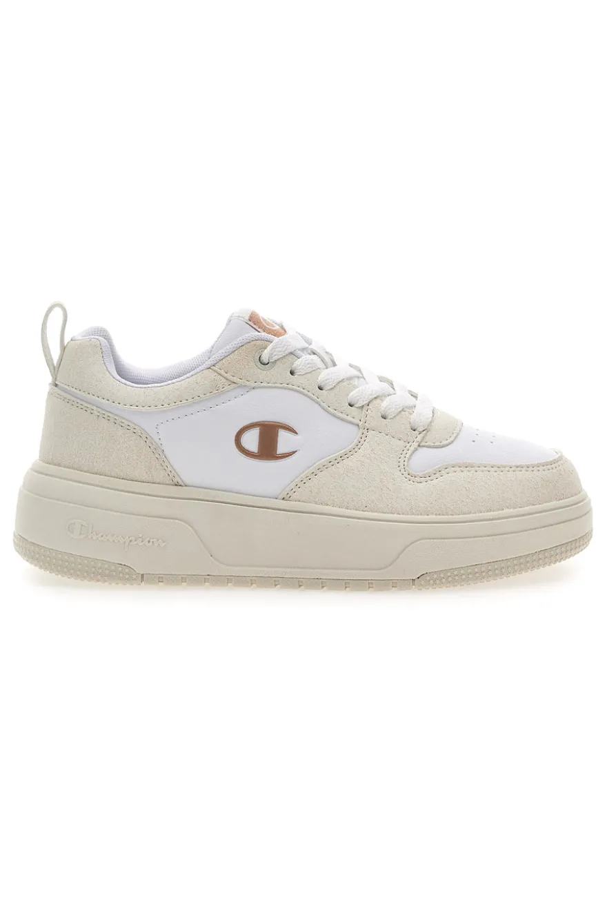 Sneakers Bianco Panna Con Platform CHAMPION RD18 LITE LOW