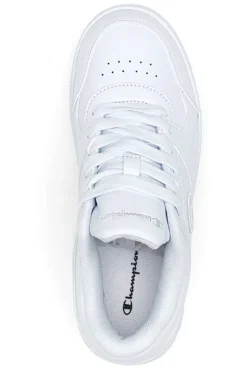 Sneakers bianco tomaia in materiale sintetico Champion Rd18 Low B Gs