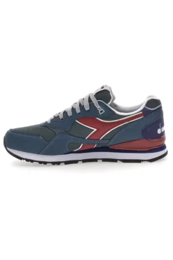Sneakers blu con dettagli bordeaux e tecnologia DD Comfort Diadora N.92