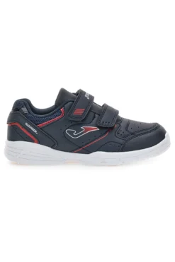 Sneakers blu con doppio strappo Joma W.School JR 2533