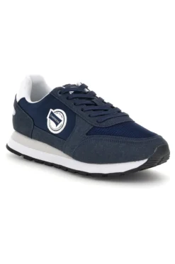 Sneakers blu con inserti a contrasto e lacci Carrera CAM12100M3737