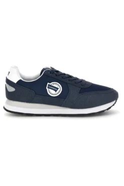 Sneakers blu con inserti a contrasto e lacci Carrera CAM12100M3737
