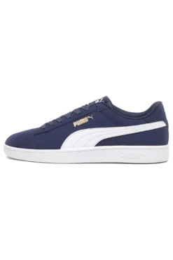 Sneakers blu con logo laterale Puma Smash 3.0 Buck