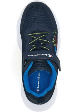 Sneakers blu con stampa e luci Champion Funfair Print B PS Low Cut Shoe