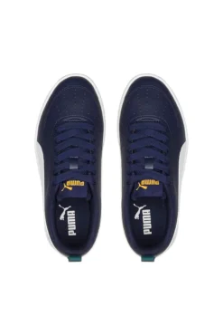 Sneakers blu con suola bianca Puma Rickie jr