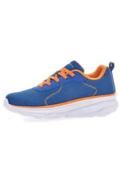 Sneakers blu e arancioni con suola sportiva Champion Hro Jb Gs Low Cut