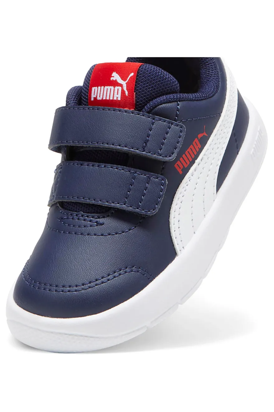 Sneakers Blu e Bianche con Velcro PUMA Cortflex V3 V Inf