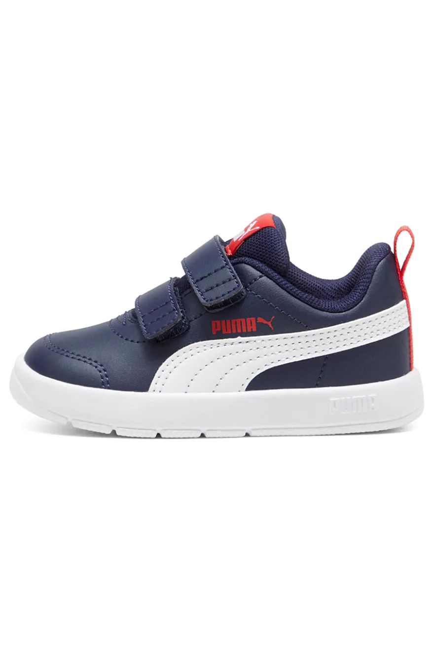 Sneakers Blu e Bianche con Velcro PUMA Cortflex V3 V Inf