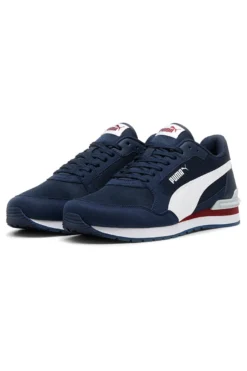 Sneakers blu e bianche in mesh Puma ST Runner v4 Mesh