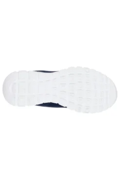 Sneakers blu in mesh con Memory Foam Skechers Graceful Get Connected