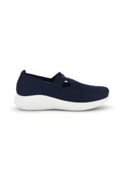 Sneakers blu in tessuto traforato Canguro CA1227