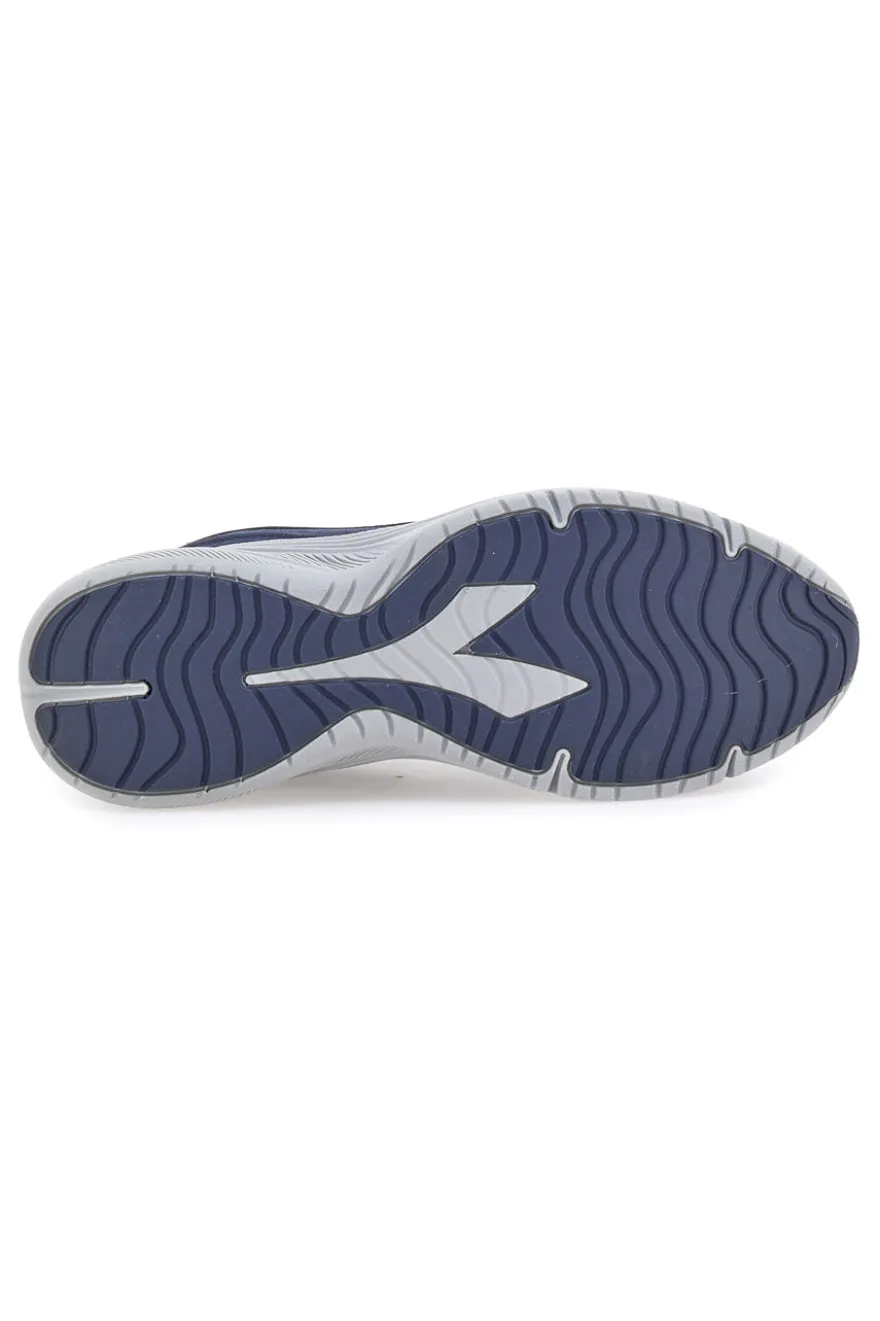Sneakers blu in tessuto traspirante Diadora Eagle 8 S