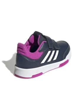 Sneakers blu navy con dettagli fucsia e chiusura a strappo Adidas Tensaur Sport 2.0 CF K
