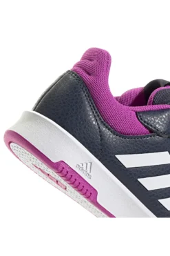 Sneakers blu navy con dettagli fucsia e chiusura a strappo Adidas Tensaur Sport 2.0 CF K