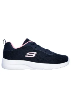 Sneakers blu rosa Memory Foam Skechers Dynamight 2.0 Homespun