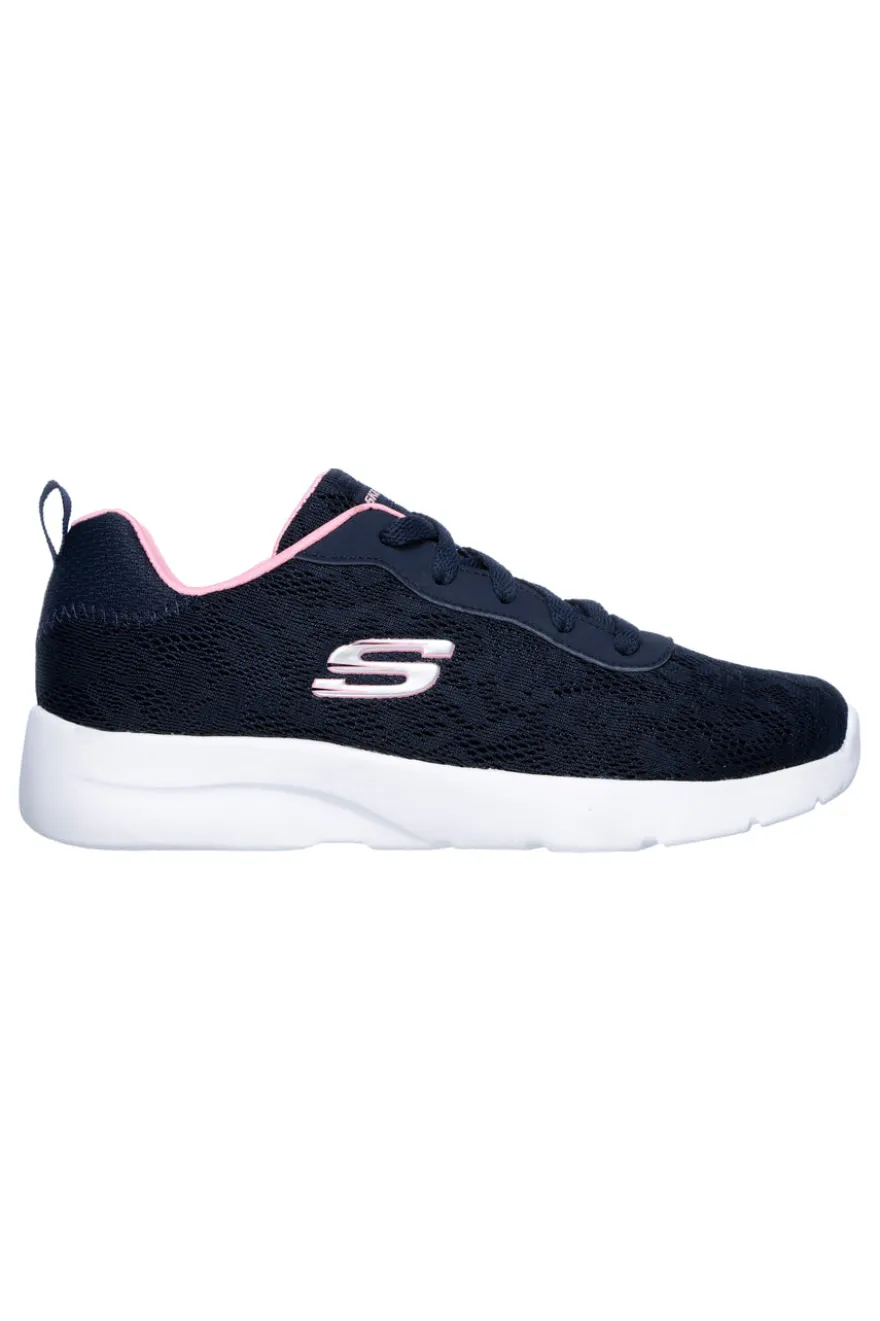 Sneakers blu rosa Memory Foam Skechers Dynamight 2.0 Homespun