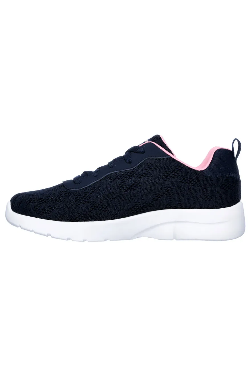 Sneakers blu rosa Memory Foam Skechers Dynamight 2.0 Homespun