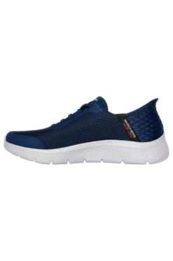 Sneakers blu slip-ins ammortizzate Skechers Go Walk Flex Hands Up