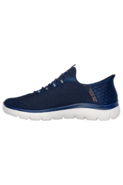 Sneakers Blu Wide Fit Skechers Hands Free Slip-ins: Summits - High Range