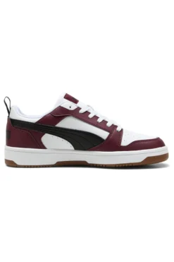 Sneakers bordeaux e bianche low Puma Rebound V6 Low