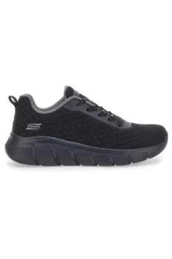 Sneakers Casual Nere in Mesh Skechers Bobs B Flex - Quick Pivot