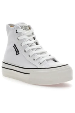Sneakers con Flatform Bianche Levi's 021