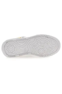 Sneakers con Flatform Lancetti 01 Bianche e Oro