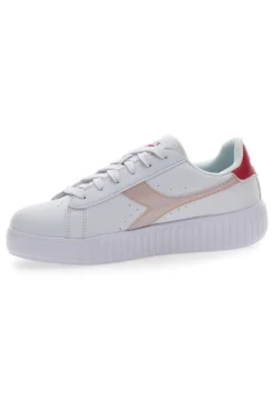 Sneakers con Lacci Bianche Diadora Game Step GS Glazed