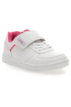 Sneakers con Stappo Fila Court Velcro Bianche