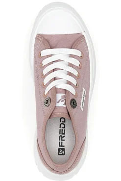 Sneakers con Suola Chunky Rosa Freddy 7601