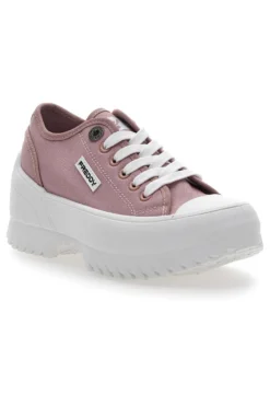 Sneakers con Suola Chunky Rosa Freddy 7601