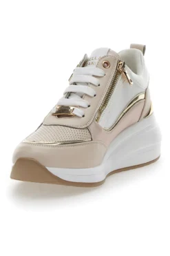 Sneakers con Zeppa Beige Mariella Burani 50390